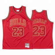 Basketball Michael Jordan Chicago Bulls CNY Red Throwback Jersey