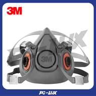 3M หน้ากากกันสารเคมีครึ่งหน้าชนิดไส้กรองคู่ รหัส 6000 ( รุ่น 6100 / 6200 / 6300 )