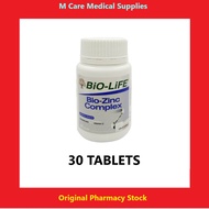 BiO-LiFE Bio-Zinc Complex - 30 TABLETS