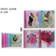 Wedding Photo Album Adhesive 20 Pages 8R Couple Flowers Memory Book Gift