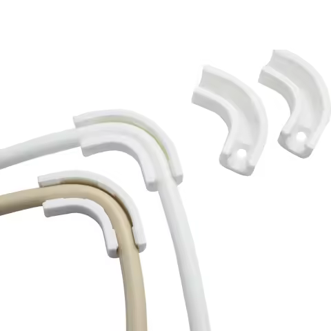 1/4 Hose Water Pipe Flow Bend Clip Fixing Clamp Tube Elbow Corner Holder RO Water System Pipe Divers