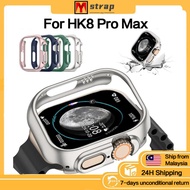 Watch Cover For 2023 New HK8 Pro Max Smart Watch 49mm Hard PC Protective Case Hollow Frame Bumper fo