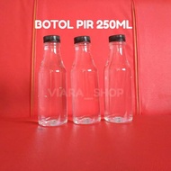 250ml Pear Bottle - Juice Bottle - Drink Bottle - 250CC Plastic Bottle
