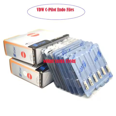 Original Dental VDW Type C Pioneer File Root Canal File Hand Use Endo Files VDW STERILE C-PILOT File