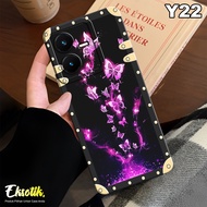 Case Vivo Y22 - Casing Vivo Y22 - Eksotik - Motif Lucu Aesthetic - Kesing Vivo Y22 - Silikon Karet L