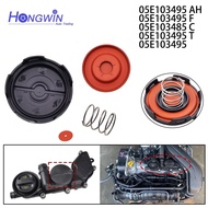 Oil Trap, Crankcase Breather Cover Kit For VAG Audi 35 VW Golf Seat Skoda 1.5 TSI 05E103517D 5E10349