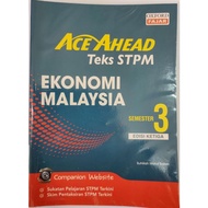 [READY STOCK] Ace Ahead Teks STPM Ekonomi Malaysia semester 3 Oxford Fajar