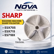 ESX705 / ESX715 / ES718X SHARP Washing Machine Pulsator / Pulsator Mesin Basuh / Sharp Pulsator