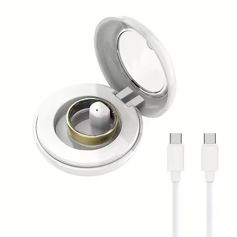 Magnetic Smart Ring Charging Case Fit R03 R06 R08 R09 R10 Smart Ring Magnetic Charging Port(Magnetic