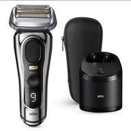 Braun Series 9 Pro+ 9556cc 乾濕電鬚刨連自動清洗座 - 銀色