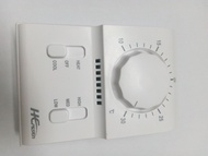 Thermostat 220 VAC 4(2)A 3 Tốc Độ Quạt điều hòa AHU FCU