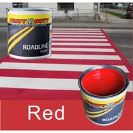 RED* ( 1 LITER ) HEAVY DUTY Roadline Paint 1L for Road Marking (Cat Jalan) ROAD LINE PAINT