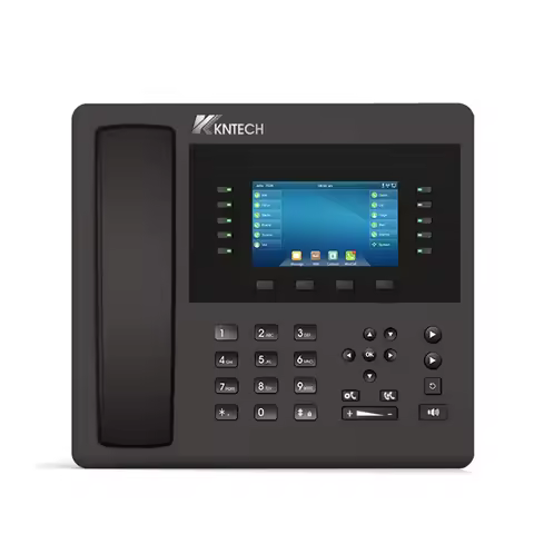KNOOTECH Newest IP Phone Smart Desktop Video Voip Telephones Fixed Wireless Desktop Landline Cordles