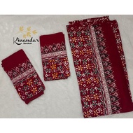 Durable Sampur Set & Cinde Jarik Cloth Cinde Sarong/