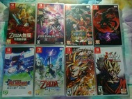 $220 each switch 無雙 海賊 bayonetta 隊長小翼 龍珠