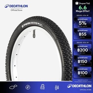 Decathlon Kid'S Bike Tyre Stiff Bead Bicycle Tire For Children With Reinforced Rubber Rim Size 16X1.