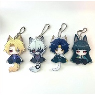 ZZZ Acrylic Charms Key Chains Accessories Double Sided Zenless Zone Zero Merch Miyabi Harumasa Lycao