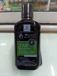 Meli tar shampoo เมลลี่ ทาร์ แชมพูน้ำมันดิน สะเก็ดเงิน รังแค หนังศรีษะลอก120ml