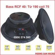 Loa bass 40 (4 tác) từ 190 coil 75 - bass 15 inch - giá một cái