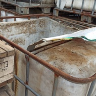 ibc bekas kempu second Tandon/ Toren/kempu IBC/1000 liter bos