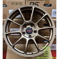 SPORT RIM ZE40 - 18X8.0JJ/18X8.5JJ 19X8.5JJ 5H113 BRONZE / BLACK / GUNMETAL (Made In Thailand) - REA