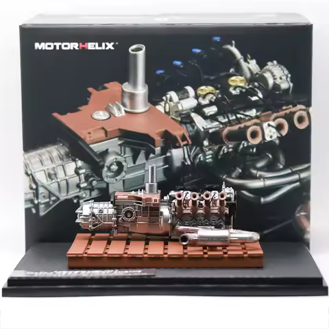 Motorhelix MH 1:18 HEC R26B Rotary (787B) Engine ABS Model