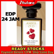 Perfume EDP Tahan 24jam Haruman Amber Oud Eau De Parfume