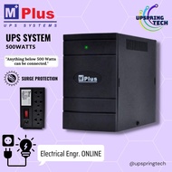 MPlus 4 Outlets AVR Automatic Voltage Regulator with Surge Protector 1000VA/500W