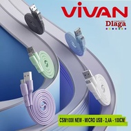 Kabel VIVAN Data &amp; Charging Vivan ORIGINAL