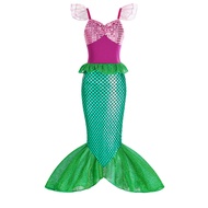(พร้อมส่ง) ชุดนางเงือกเด็ก ชุดแอเรียล ชุดแอเรียลเด็ก เจ้าหญิงแ(Ready to ship) Childrens mermaid cost