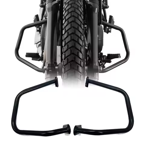 Motorcycle Engine Guard Crash Bar Frame Protector For Himalayan Scram411 411cc 2022- Crash Bar Bumpe