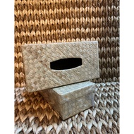 Buri tissue box,banig tissue box,tissue box,native tissue box,handmade tissue box,tissue holder