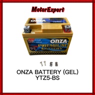 JAPAN ONZA PREMIUM BATTERY YTZ5-BS GEL BATERI 12V5Ah KOYOKO Y15 LC135 AMARON