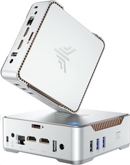 KAMRUI GK3Plus Mini PC,12th Alder Lake N97 CPU(up to 3.6GHz) Mini Desktop Computer,8GB DDR4 RAM 256G
