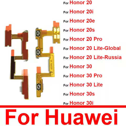 Power&volume Flex Cable For Huawei Honor 8 8x 8C 9 9i 9X 10 10i 20i 20 20s Lite Pro Max Switch Contr