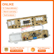 แผงบอร์ดเครื่องซักผ้า Samsung แบบ 10 ปุ่มสามารถใช้ในพาร์ท DC92-00147B DC92-00195A ใช้ในรุ่น WA13P9 W