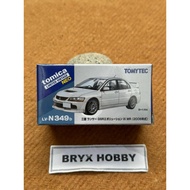 Tomytec Tomica Limited Vintage Neo 2006 Mitsubishi Lancer GSR Evolution IX MR #LV-N349b White (1:64)