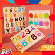 ABC WOODEN FOLDING SET - 123 - BLOCKS - IMPORTED WOOD