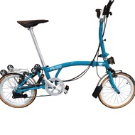Pikes Element 16" Trifold Folding Bicycle | 6 &amp; 9 Speeds Internal Sturmy Archer Gears | Compact &amp; Easy to Push Into MRT