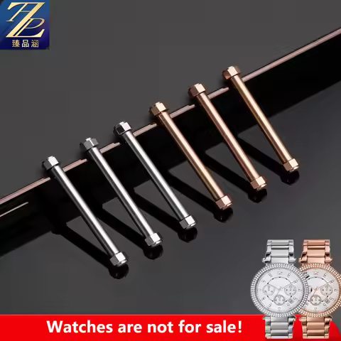 18mm Watchband screw rod for Michael Kors MK6985 MK6986 MK2425 Series strap connecting rod watch sha