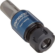 SynchroFlex Synchronous Feed Tap Holder with Straight Shank and ER Collet Chuck, #8-1/2" and M4.5-M1