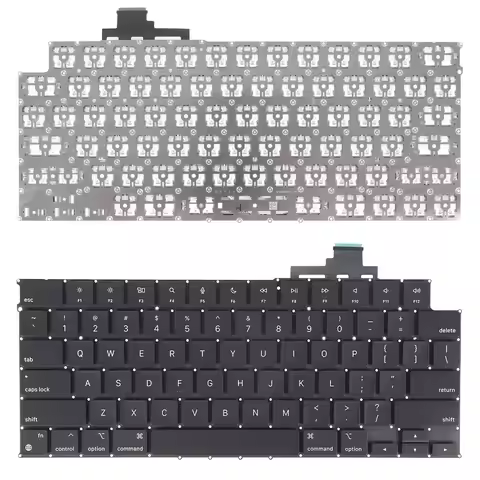 US Laptop Keyboard for Apple Macbook Pro A2681 A2790 Black