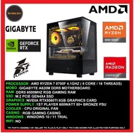 Gaming Value Office Pc Desktop AMD Ryzen 7 8700F/16GB/32GB/512GB SSD/1TB SSD/RTX5060TI 8GB/600W