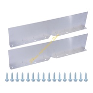 2Pcs Roof Gutter Diverter Gutter Valley Splash Guards Replacement Rain Gutter Valley Roofing Gutter 