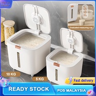 Penyimpanan Beras Bekas Bijian Bijirin Isi Rumah Baldi Beras Serangga dan Penyusun Dapur Tertutup Ka