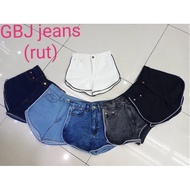 [Ready stock] GB18 GBJ jeans high waist short jeans pants 百搭高腰牛仔褲