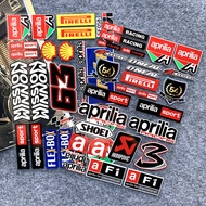Sticker pack racing For Aprilia Pergo 650 RS660 SR50 RSV4 RR1000 RS125 SR160 Motorcycle Body Fuel Ta