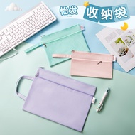 A4 File Bag Student Test Paper Bag Zipper Bag Cosmetic Storage Bag A5 Bill Sorting Bag A6 Stationery