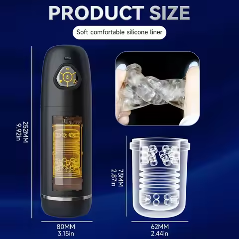 Automatic Male Masturbator Cup Vibration Sucking Vibrating Masturbation Machine Vagina Pusssy Blowjo