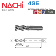 L/N 6210 Endmill 10 4F NACHI End Mill HSS 10mm Pahat Cutter Milling